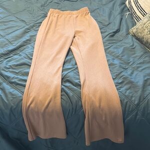 SHEIN Tan Wide Leg Pants for Effortless Style